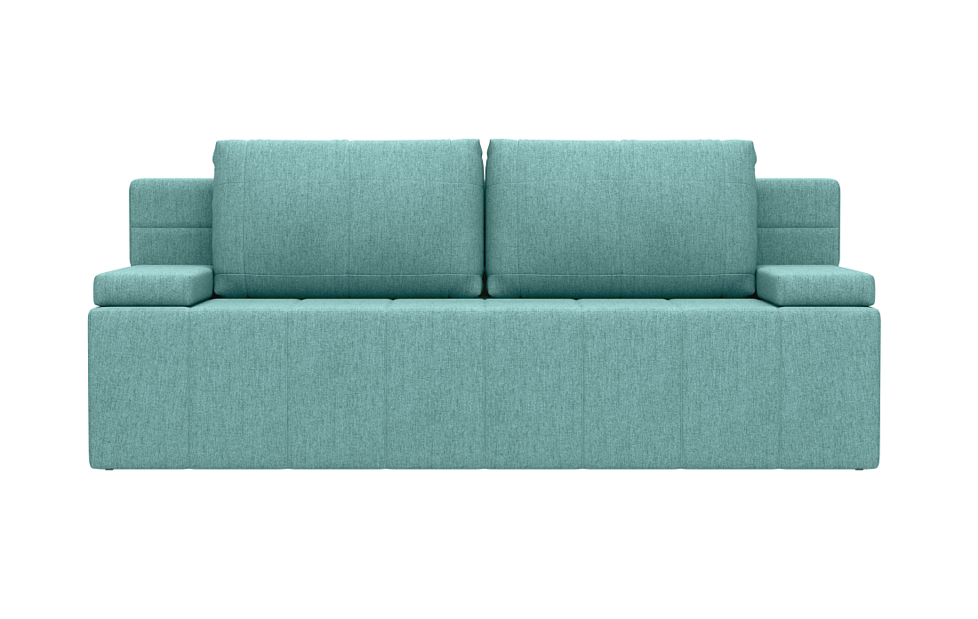 Ричмонд М / Диван - кровать 3-х мест рогожка флис морская волна